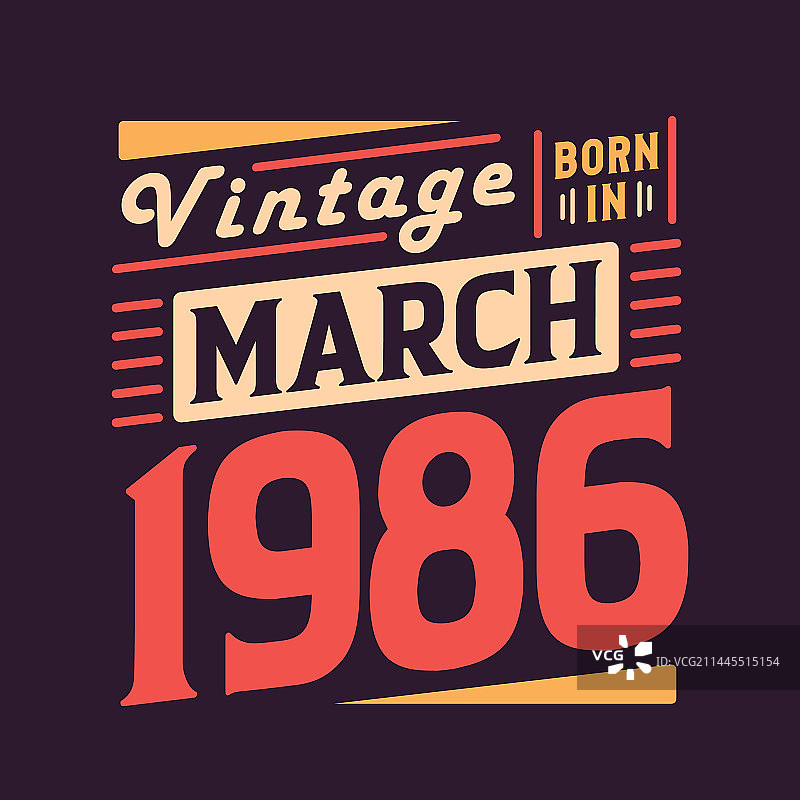 1986年3月复古图片素材