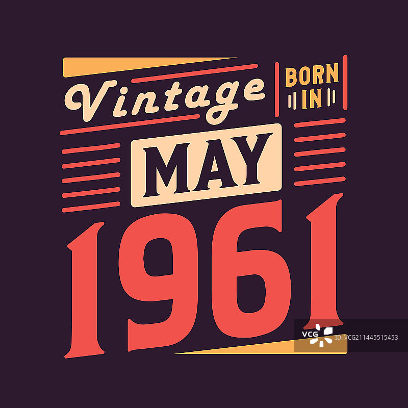 1961年5月复古风图片素材