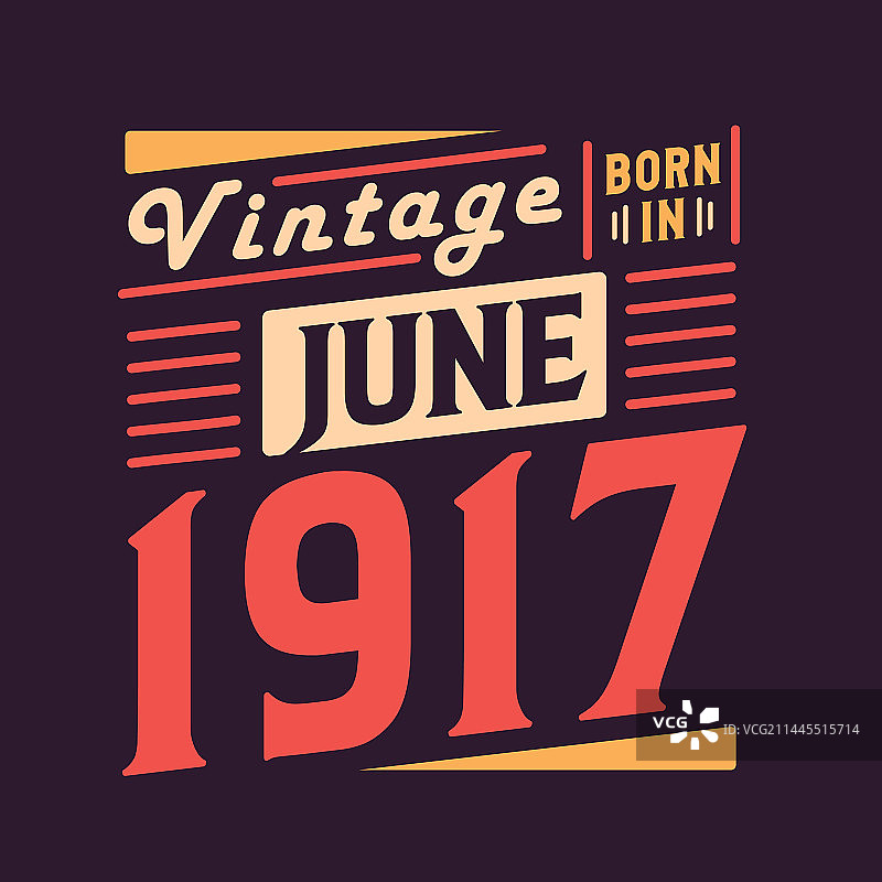 1917年六月复古图片素材