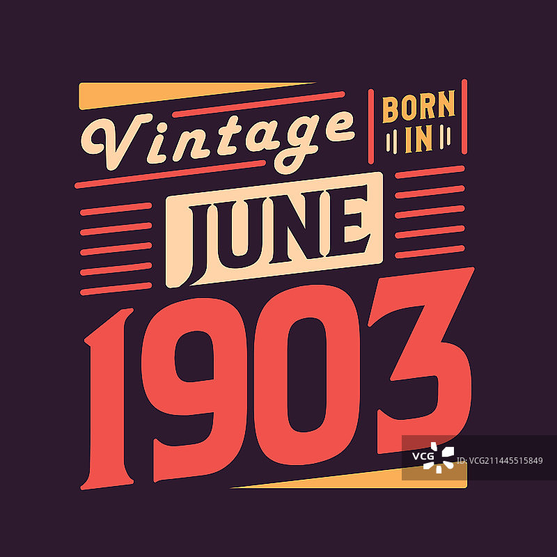 1903年6月复古纪念图片素材