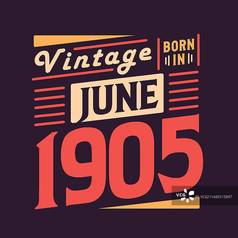 1905年6月复古纪念图片素材