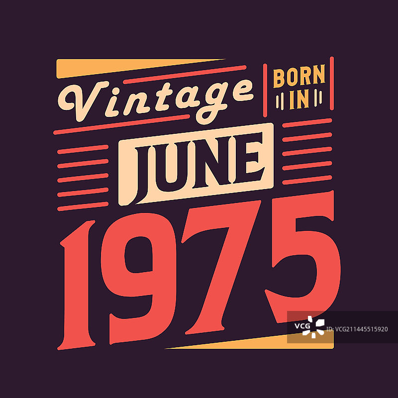 1975年6月复古风图片素材