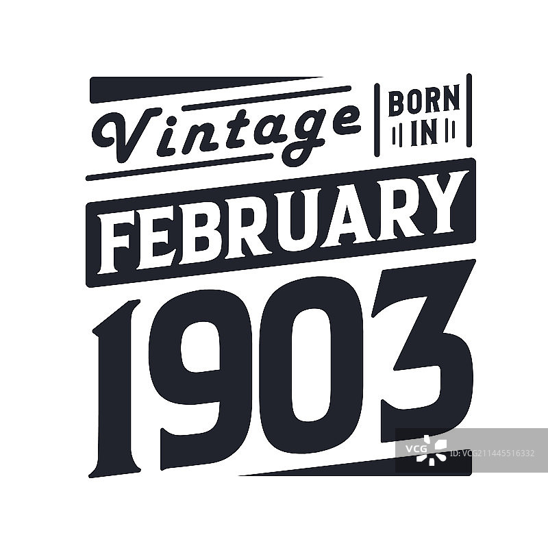 1903年2月出生，复古风图片素材