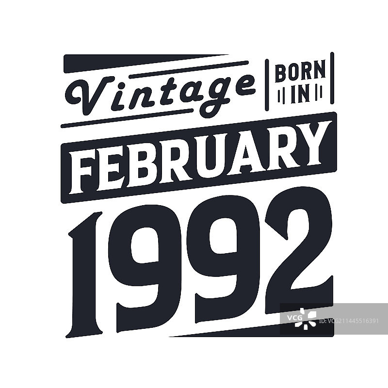 1992年2月复古风图片素材