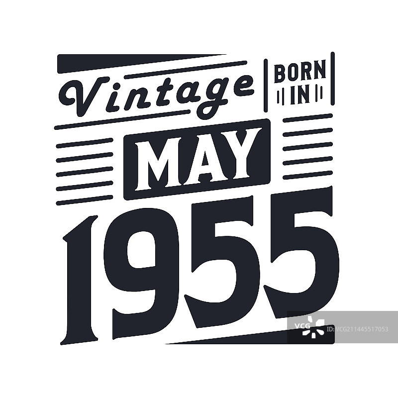 1955年5月复古风图片素材