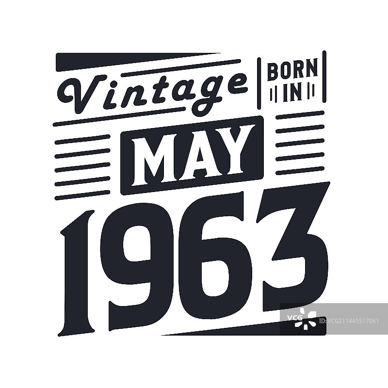 1963年5月复古风设计图片素材