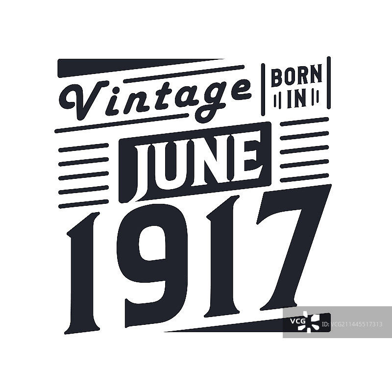 1917年六月复古图片素材