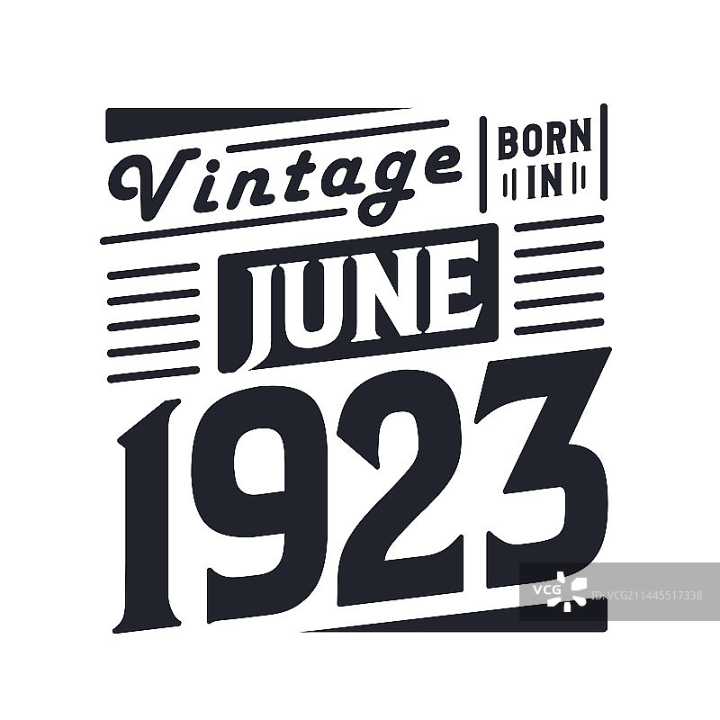 1923年六月复古图片素材