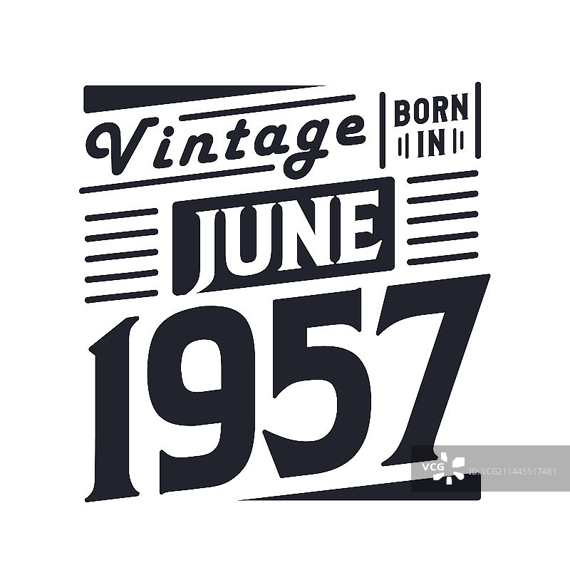 1957年6月复古风图片素材