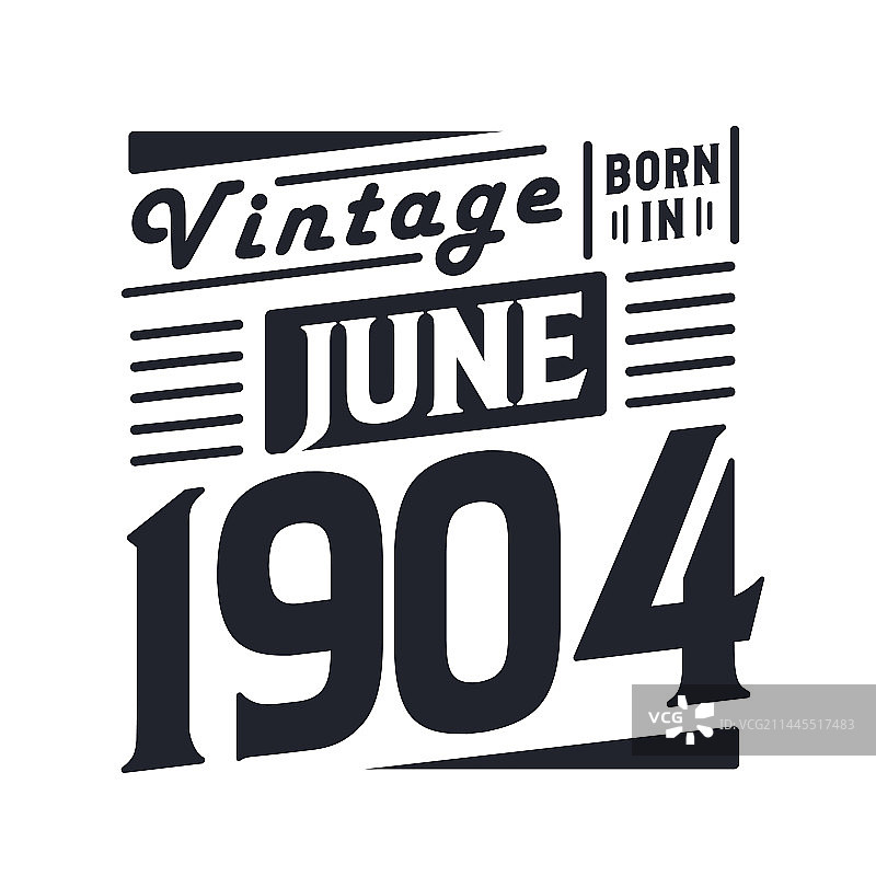 1904年6月复古纪念图片素材