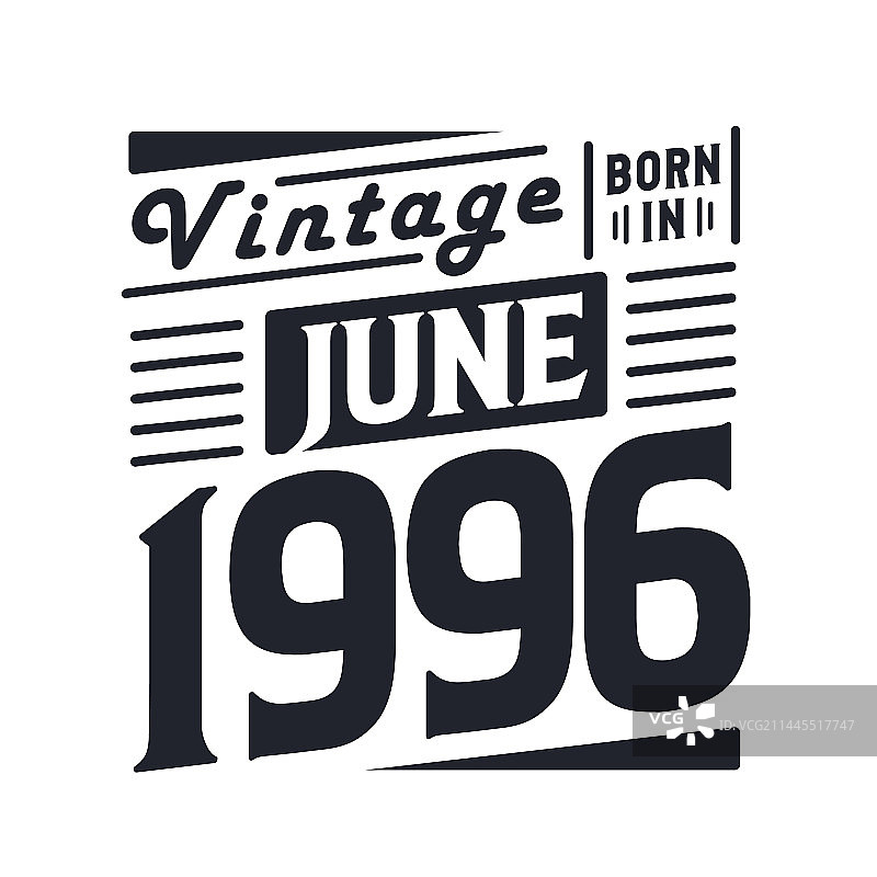 1996年6月复古风纪念图片素材