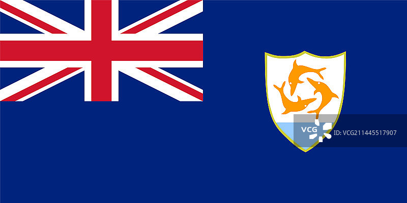 安圭拉国旗图片素材