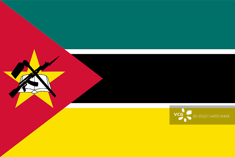 莫桑比克国旗图片素材