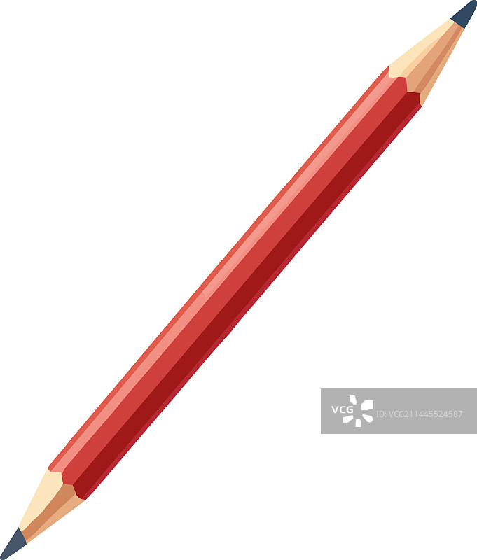 白色背景上的黄色铅笔绘画图标图片素材