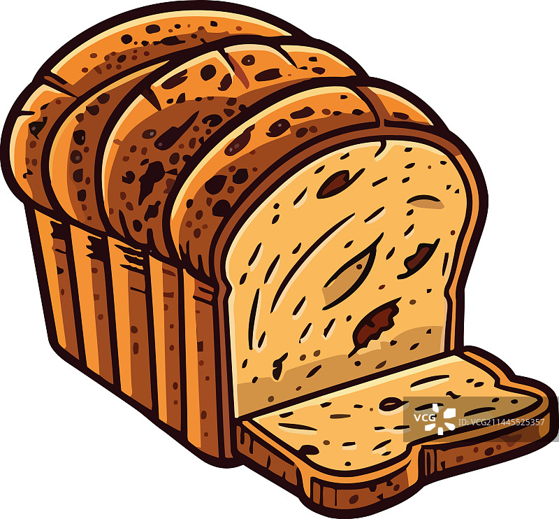 麦田里新鲜出炉的面包图片素材