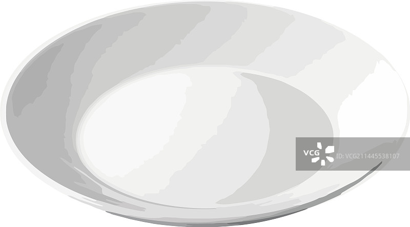 餐盘与餐馆反射图片素材