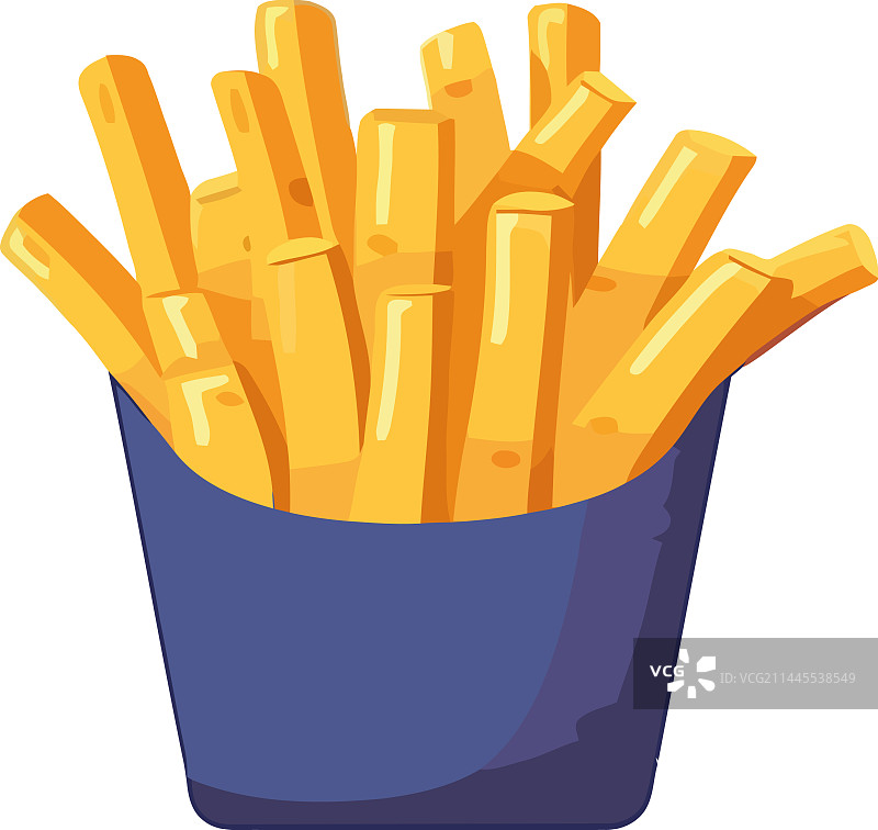 一堆酥脆的炸薯条图片素材