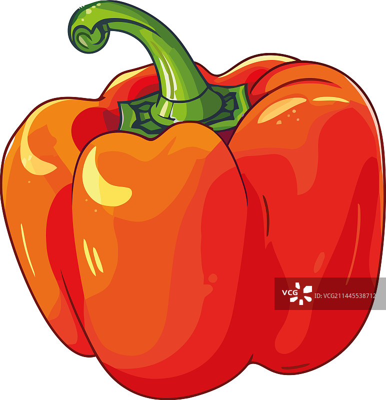 新鲜的成熟辣椒蔬菜图片素材