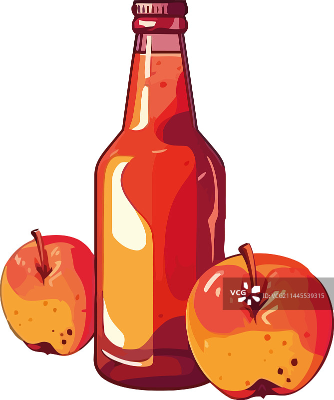 秋季庆典苹果酒图片素材