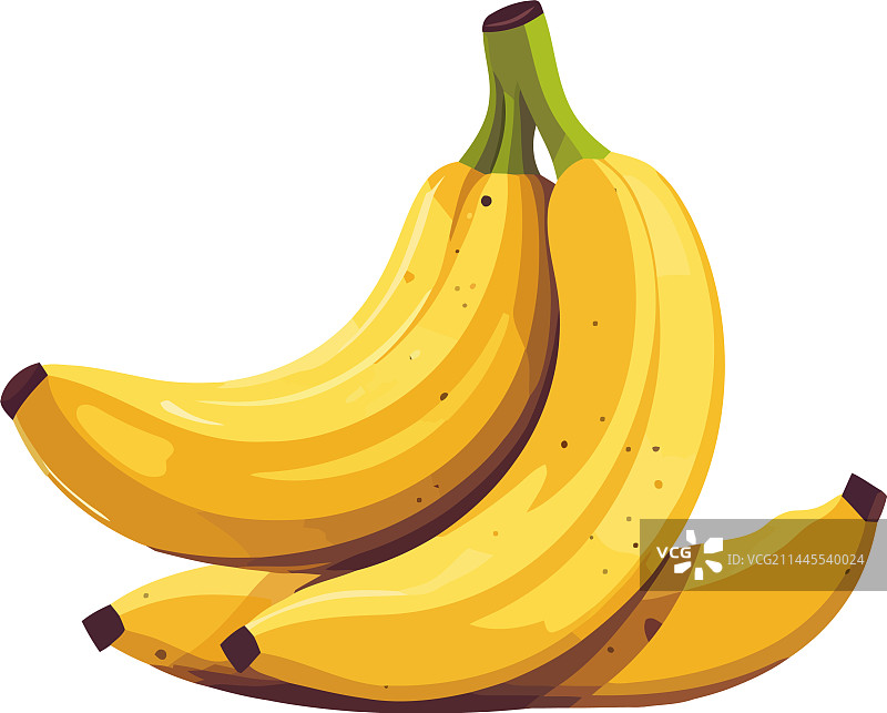 健康的成熟香蕉图片素材
