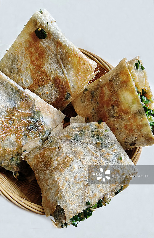 枣庄特色美食菜煎饼图片素材