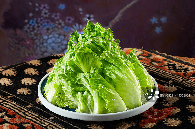 包肉西生菜图片素材