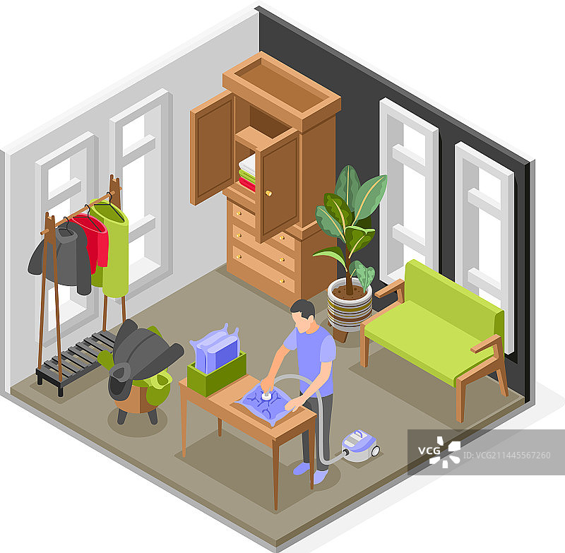 春季衣橱搭配图片素材