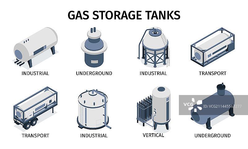 储气罐组合图片素材