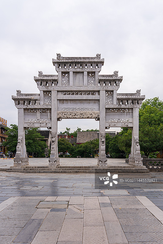 贵州贵阳青岩古镇风光图片素材