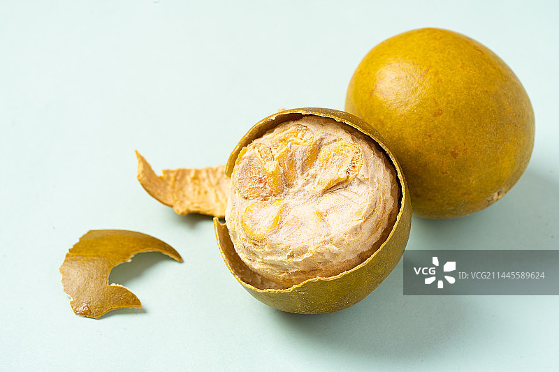 黄金色的罗汉果图片素材