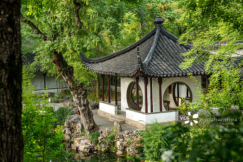 苏州园林拙政园图片素材