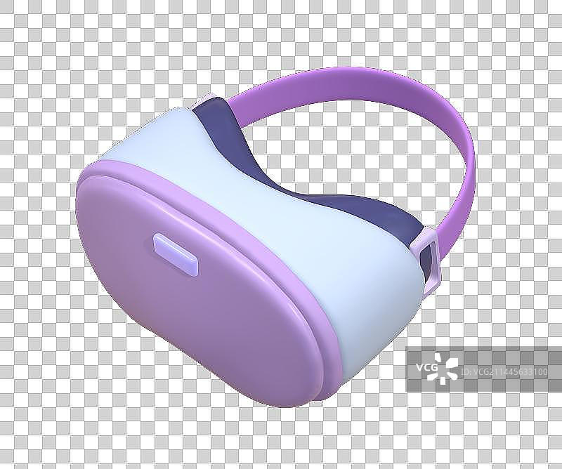 vr眼镜3D插画元素图片素材