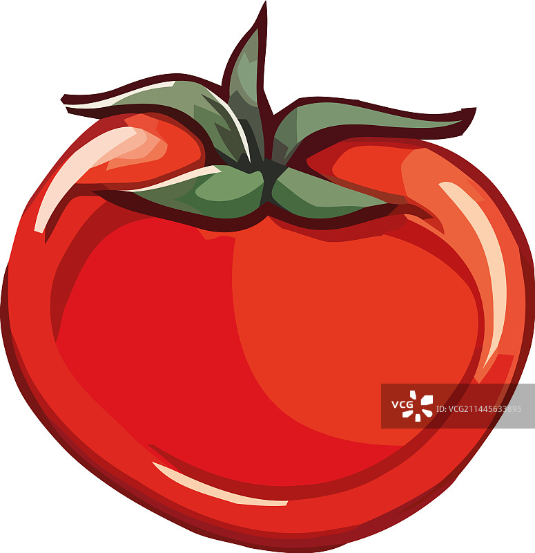 新鲜有机番茄沙拉，健康的美食图片素材