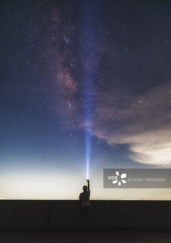 广州从化阿婆六星空银河科技冒险探索图片素材