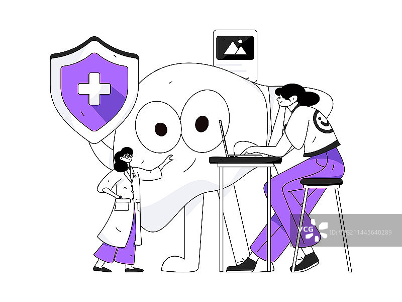 全国护肝日医疗人物扁平矢量概念运营手绘插画图片素材