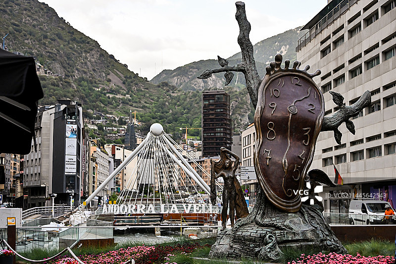 安道尔永恒的时间图片素材