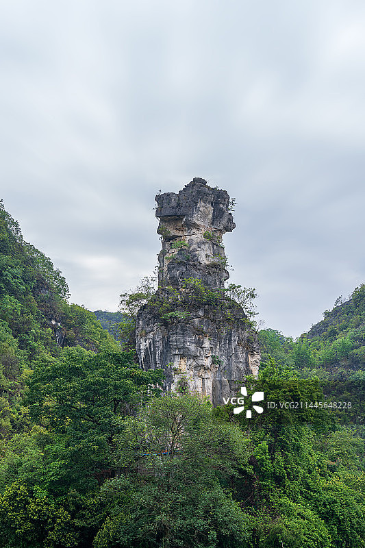 贵州兴义万峰林之将军峰图片素材