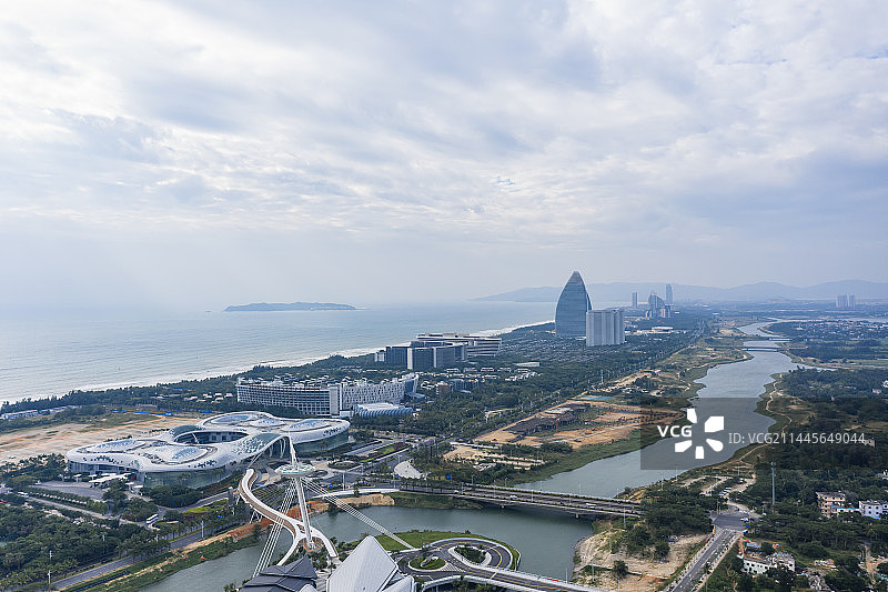 三亚海棠湾免税店全景图片素材