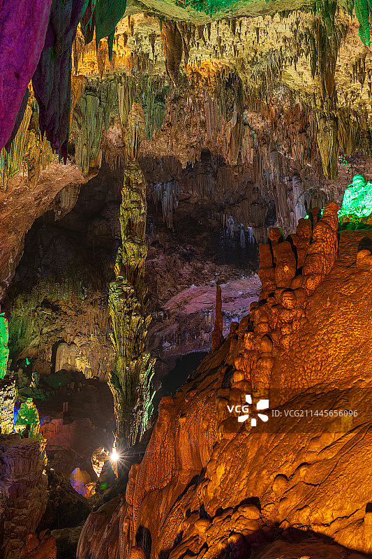 贵州黄果树天星桥景区天星洞风光图片素材