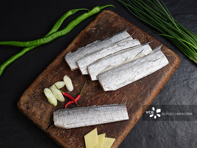 带鱼食材与配菜图片素材