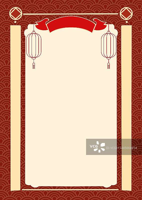 大气简约红色背景图片素材