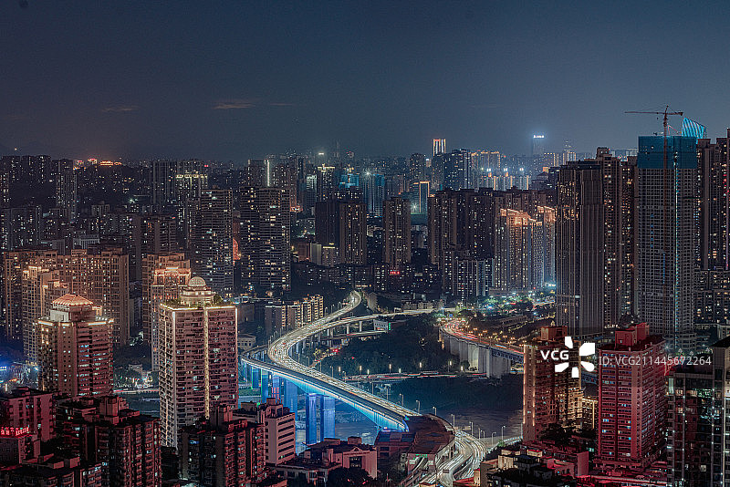 重庆夜景图片素材