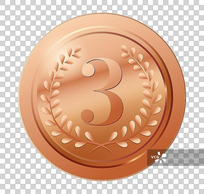 运动会比赛奖牌插画图片素材