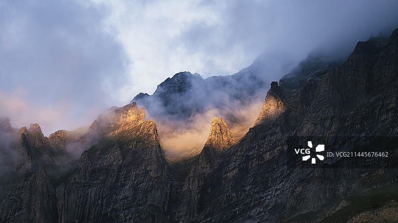 Mountain Eiger, Switzerland图片素材