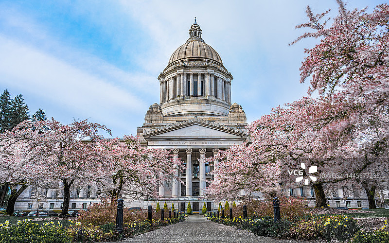 华盛顿州议会大厦图片素材