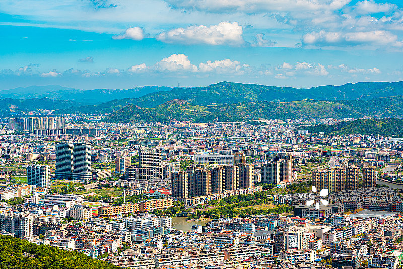 台州市玉环市楚门镇小镇风光照片图片素材