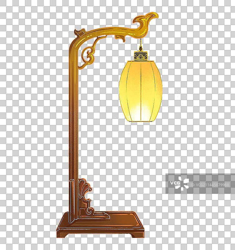 中国传统唯美灯插画图片素材