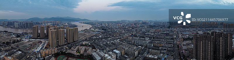 龙港市 瓯南大桥 龙港外滩 红日海景 龙港医院 龙港一中 文卫路图片素材