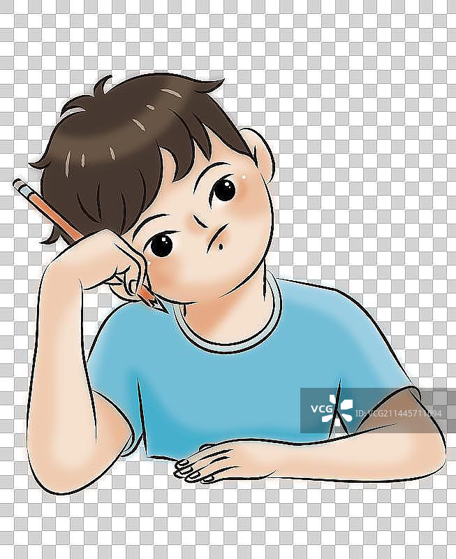 小学生学习主题-看书阅读图片素材