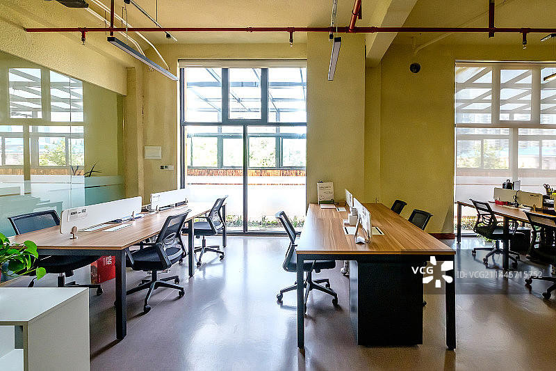 现代共享办公空间图片素材